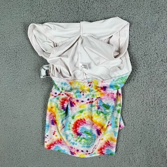 B-SKINZ WOMENS LINED GOLF SKORTS WHITE WITH MULTICOLORED PATTERN SIZE XS - Picture 6 of 10